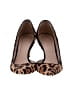 J.Crew 100% Leather Animal Print Brown Heels Size 9 - photo 2