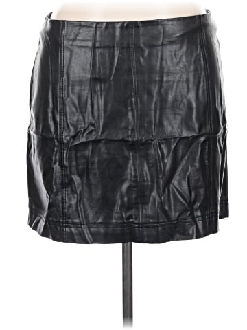 Wild Fable Faux Leather Skirt (view 1)