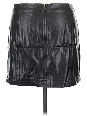 Wild Fable Faux Leather Skirt (view 2)