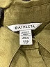 Athleta 100% Linen Solid Green Long Sleeve Button-Down Shirt Size XXS - photo 7