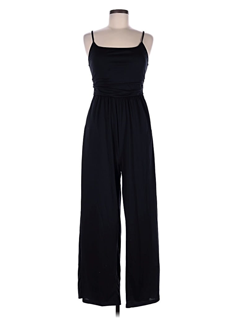 Pre-owned Halara Jumpsuit In Black