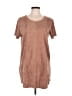 Olivaceous Tan Brown Short Sleeve Top Size L - photo 1