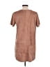 Olivaceous Tan Brown Short Sleeve Top Size L - photo 2