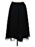 DKNY 100% Polyester Solid Black Formal Skirt Size M - photo 2