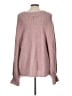 Express Chevron-herringbone Pink Pullover Sweater Size L - photo 2