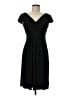 Cachet Solid Black Cocktail Dress Size 6 - photo 1