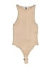 Missguided Tan Bodysuit Size 8 - photo 1