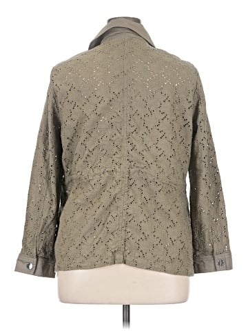 Chico's 3/4 Sleeve Button-Down Shirt (view 2)