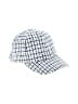 J.Crew Factory Store 100% Polyester Plaid White Baseball Cap One size - photo 1