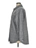 Athleta Tweed Gray 3/4 Sleeve Button-Down Shirt Size XL - photo 5