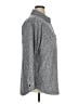 Athleta Tweed Gray 3/4 Sleeve Button-Down Shirt Size XL - photo 4