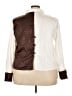 Cider Color Block Brown Long Sleeve Blouse Size 3X - photo 2