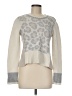 Splendid Animal Print Ivory Pullover Sweater Size M - photo 1