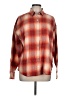 Levi's Plaid Red Long Sleeve Button-Down Shirt Size L - photo 1