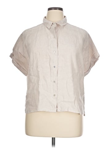 Tahari Short Sleeve Blouse (view 1)