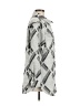 Maurices Argyle Gray White Coat Size M - photo 4