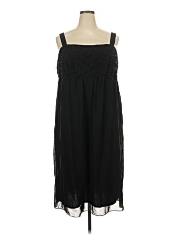 Eva Blue Casual Dress (view 1)