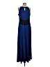Chico's Color Block Blue Casual Dress Size Lg (2) - photo 1