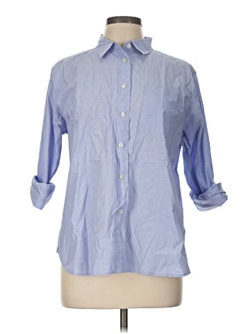 J.Crew 3/4 Sleeve Button-Down Shirt (view 1)