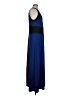 Chico's Color Block Blue Casual Dress Size Lg (2) - photo 4