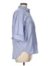 J.Crew Blue 3/4 Sleeve Button-Down Shirt Size L - photo 4