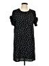 Dance & Marvel 100% Polyester Polka Dots Black Casual Dress Size L - photo 1