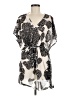 H&M 100% Polyester Ivory Black Swimsuit Cover Up Size S - photo 1