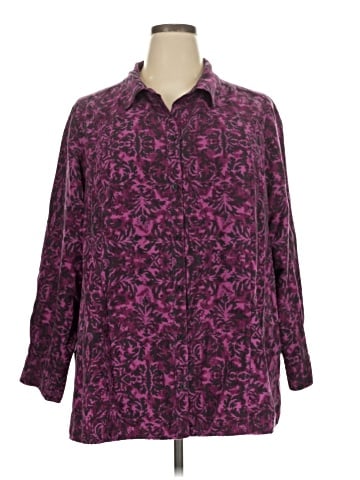 Catherines 3/4 Sleeve Blouse (view 1)