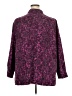 Catherines 100% Polyester Paisley Purple 3/4 Sleeve Blouse Size 2X - photo 2