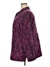 Catherines 100% Polyester Paisley Purple 3/4 Sleeve Blouse Size 2X - photo 5