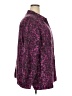 Catherines 100% Polyester Paisley Purple 3/4 Sleeve Blouse Size 2X - photo 4