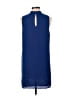 Three Eighty Two 100% Polyester Solid Blue Casual Dress Size M - photo 2