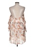 Elan 100% Rayon Floral Ivory Cocktail Dress Size M - photo 2