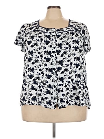 Lane Bryant Short Sleeve Blouse (view 1)