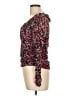 Guess Burgundy Long Sleeve Blouse Size L - photo 5