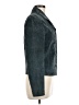 Ideology 100% Leather Teal Leather Jacket Size 6 - photo 4