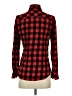 Gap Plaid Red Long Sleeve Button-Down Shirt Size S - photo 2