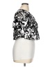 Roaman's 100% Polyester Silver Short Sleeve Blouse Size 14W - photo 4