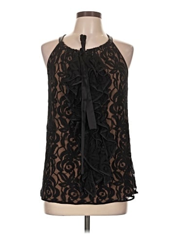 JM Collection Sleeveless Blouse (view 1)