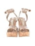 Stella McCartney 100% Faux Leather Tan Wedges Size EU 38 - photo 2