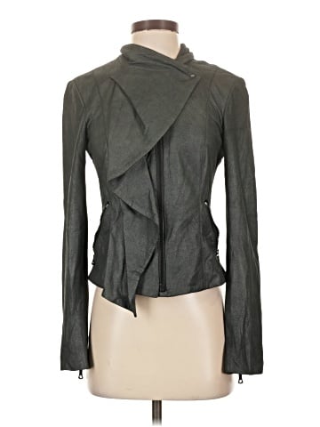 Diane von Furstenberg Leather Jacket (view 1)