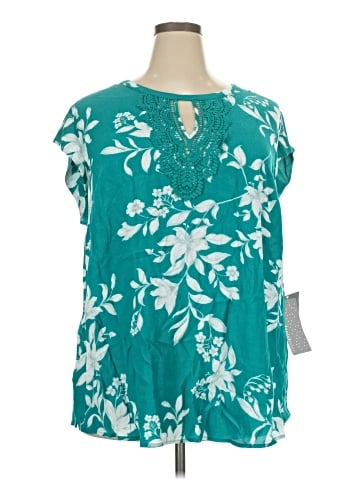 Daniel Rainn Short Sleeve Blouse (view 1)