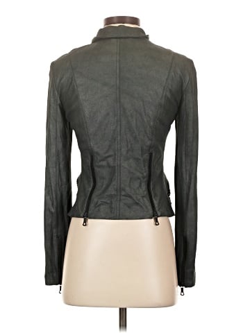 Diane von Furstenberg Leather Jacket (view 2)
