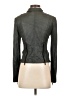 Diane von Furstenberg 100% Leather Gray Leather Jacket Size 2 - photo 2
