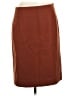 J.Crew 100% Wool Solid Brown Wool Skirt Size 6 - photo 1