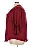 Torrid 100% Polyester Burgundy 3/4 Sleeve Blouse Size 3X Plus (3) - photo 5