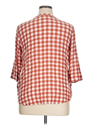 Christopher & Banks 3/4 Sleeve Blouse (view 2)