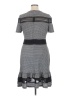 MICHAEL Michael Kors Houndstooth Gray Casual Dress Size XL - photo 2
