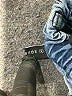 Bebe Hearts Blue Jeans Size S (kids) - photo 3
