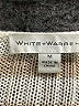 White + Warren 100% Cotton Stripes White Tan Pullover Sweater Size M - photo 7